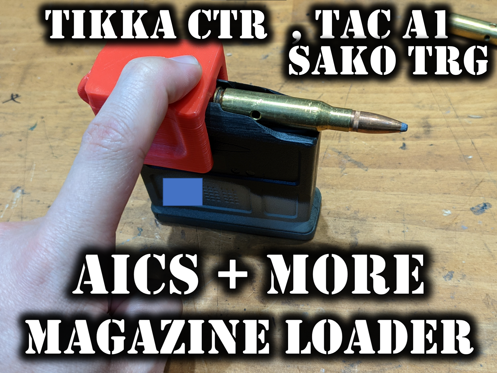 CTR / TAC A1/ TRG Magazine Loader / Thumb Saver